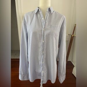 Frank and Eileen Striped Button Down XL